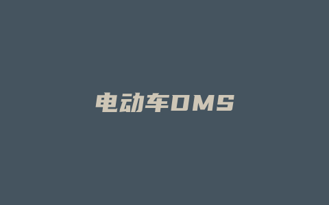 电动车DMS